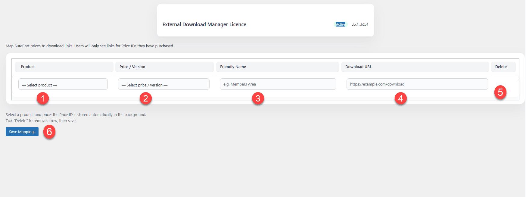 External Download Links Setup 1