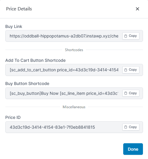 Getting your Price ID and Buy Link Post Access Manager Priceid Buylink 1