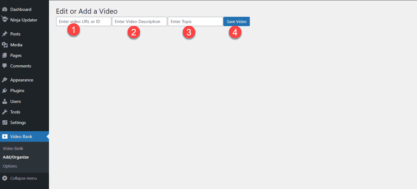 Video Bank Add A Video 1